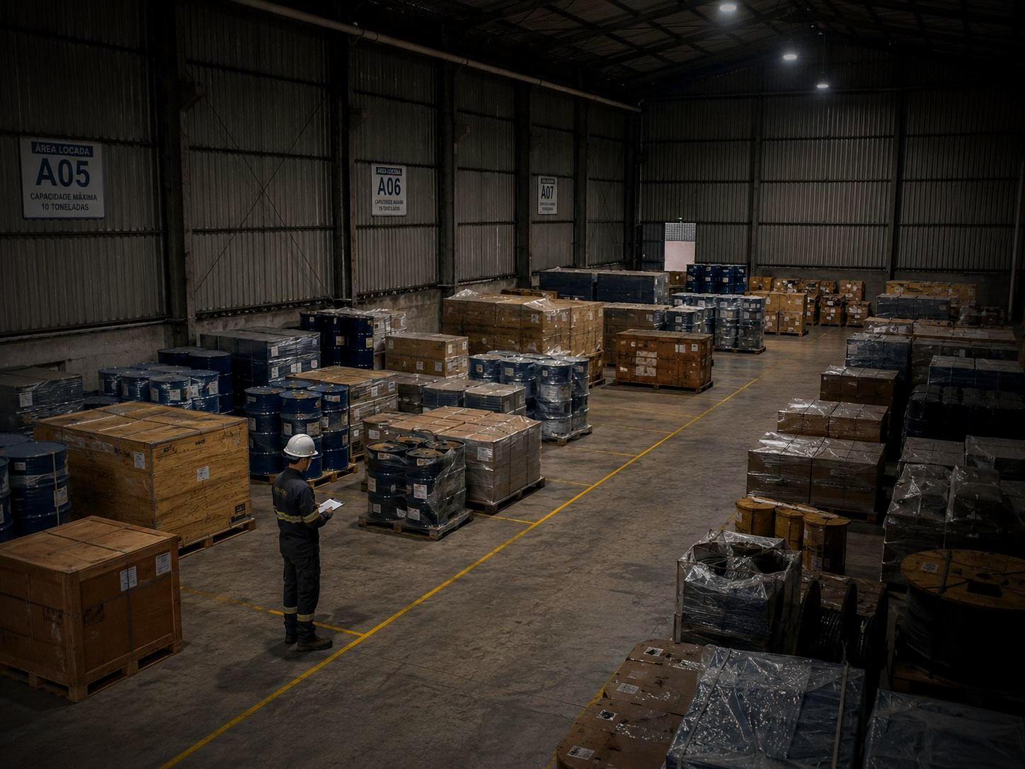 Armazenamento industrial